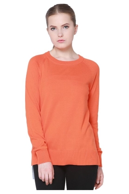 Cotton R/N Colour Block Pullover