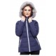 Adult A-line Down Jacket with fleece lining
